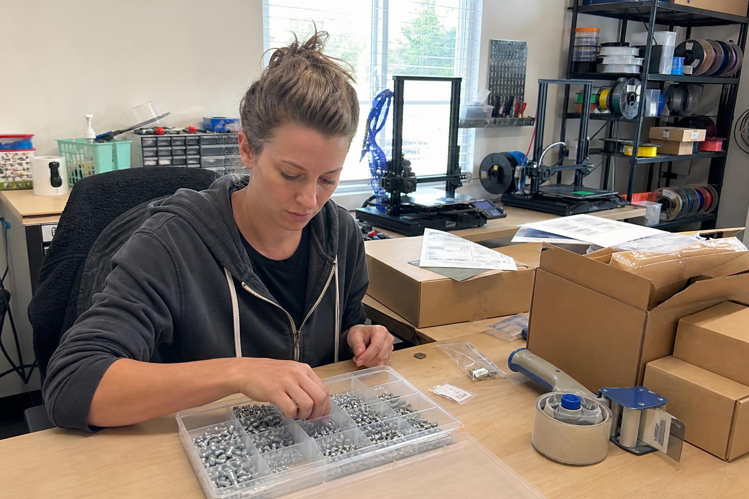 Priya S., owner, 3d-print shop